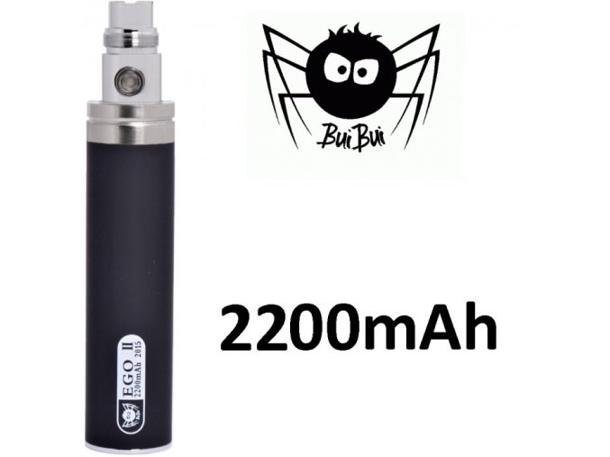 BuiBui GS eGo II baterie 2200mAh Black