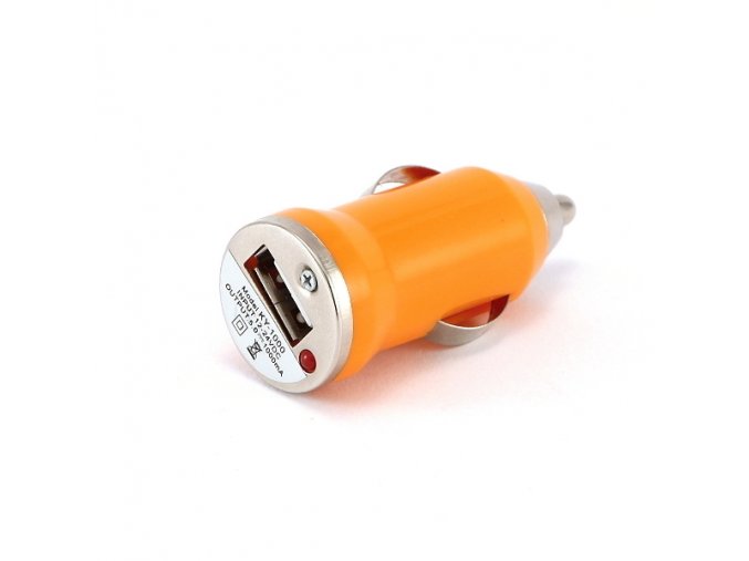 autonabijecka pro elektronicke cigarety 12v mini oranzova