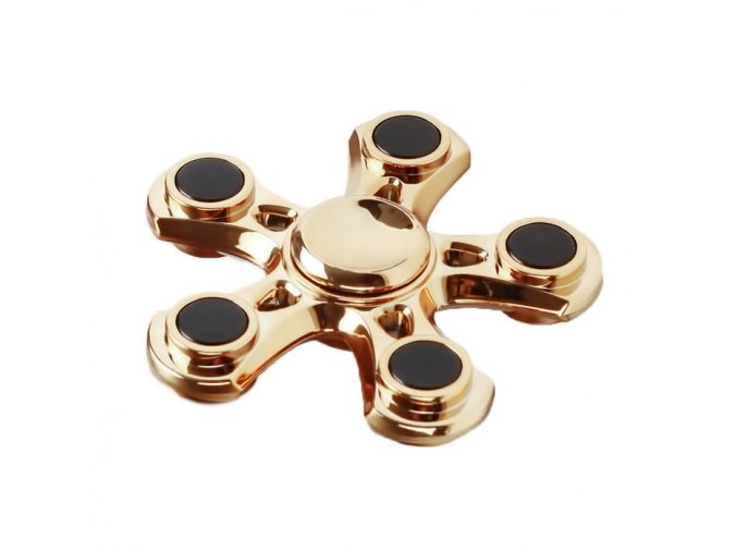 fidget-spinner-hvezdice-zlata