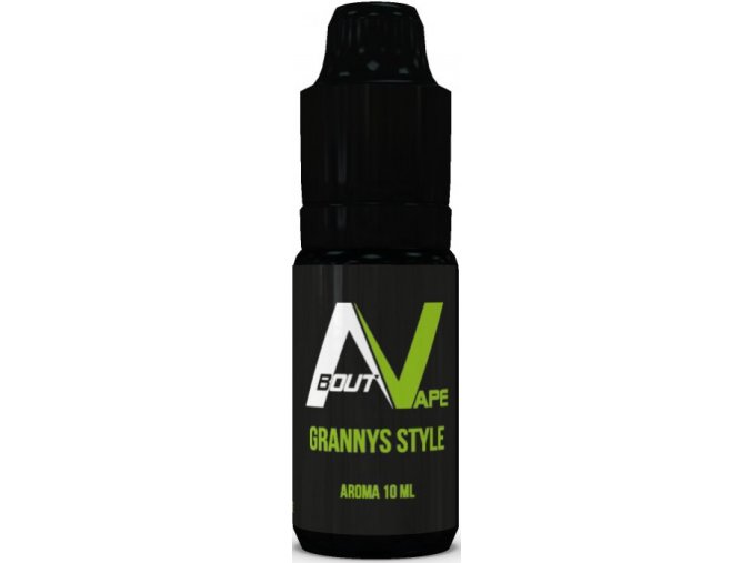 Příchuť About Vape (Bozz) Pure 10ml Grannys Style (Jablečný koláč)