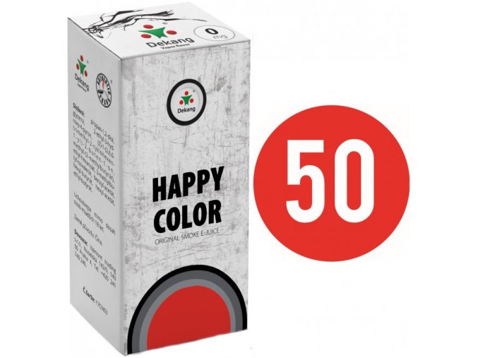 Liquid Dekang Fifty Happy Color 10ml - 0mg