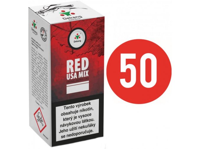 Liquid Dekang Fifty Red USA Mix 10ml - 18mg