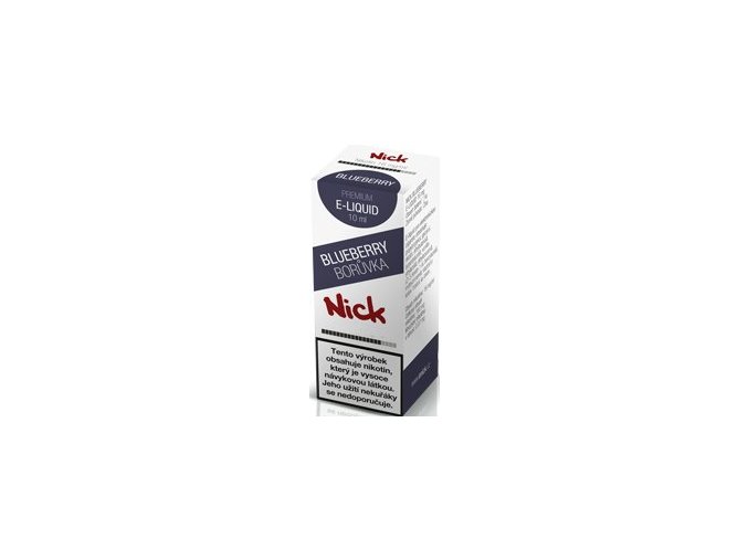 Liquid Nick Blueberry Low 10ml-6mg (Borůvka)