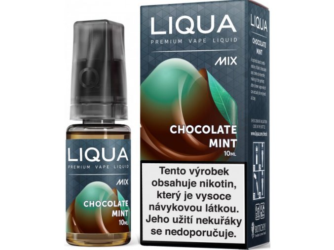 liqua cz mix chocolate mint 10ml