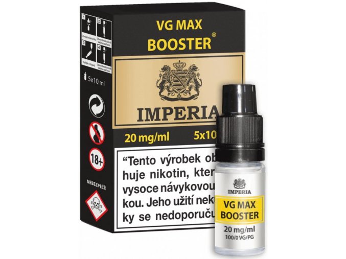 vg max booster cz imperia 5x10ml vg100 20mg