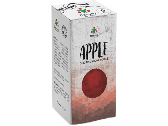 liquid dekang apple 10ml 0mg jablko