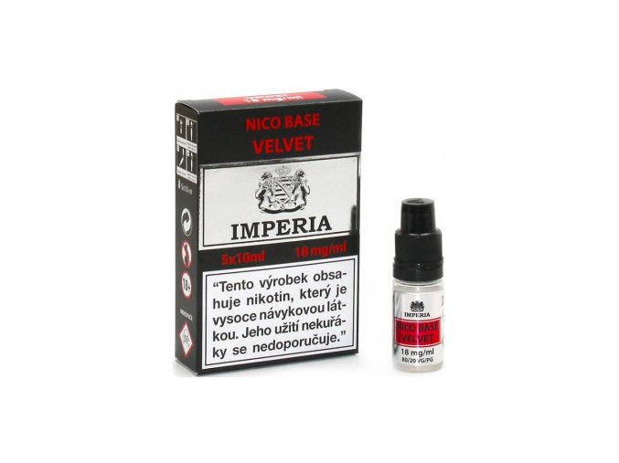 Báze Imperia Velvet 5x10ml 18mg