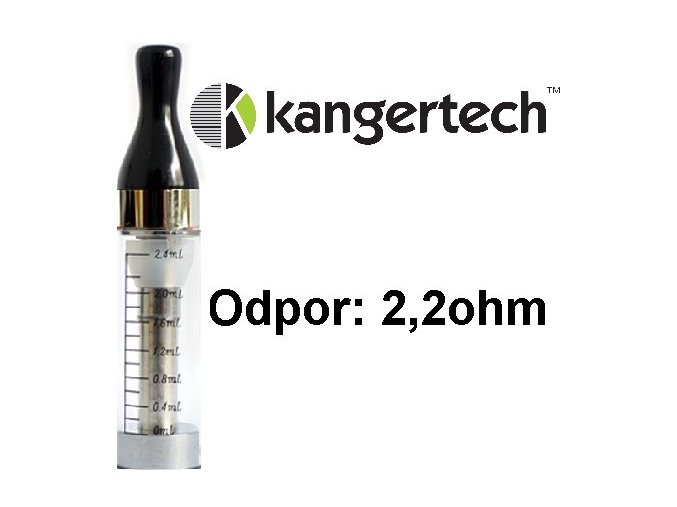 kangertech kangertech cct2 clearomizer 24ml 22ohm clear