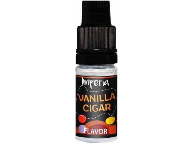 prichut imperia black label 10ml vanill cigar tabak s vanilkou