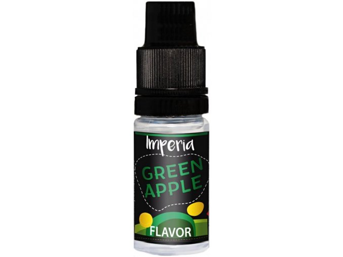 prichut imperia black label 10ml green apple zelene jablko