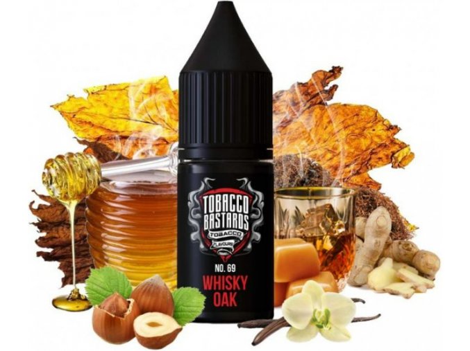 Příchuť Flavormonks 10ml Tobacco Bastards No.69 Whiskey Oak