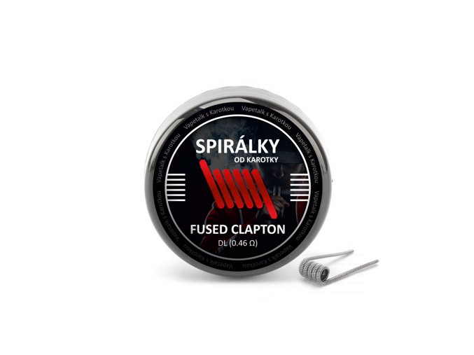 Spirálky od Karotky - DL Fused Clapton 0,46ohm (10ks)