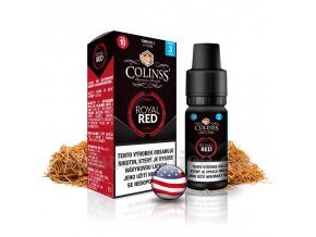 E-liquid Colinss 10ml / 6mg: Royal Red (Americká tabáková směs)