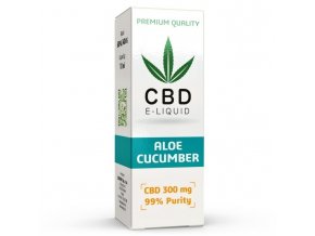 CBD Vape Liquid - 10ml - 300mg - 3% - Aloe Cucumber