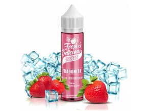 Dexters Juice Lab Fresh & Delicious - Shake & Vape - Fragonita (Ledové jahodové smoothie) - 20ml