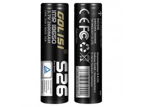 Baterie Golisi S26 18650 2600mAh 25A