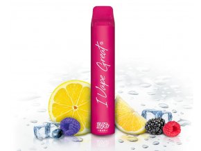 IVG Bar Plus + - Svěží ovocná citronáda s bobulemi (Berry Lemonade ICE ), produktový obrázek.