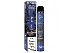 Elf Bar 600 Lux Edition - 20mg - Blueberry (Borůvka), produktový obrázek.
