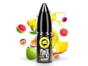 Riot SALT Hybrid - E-liquid - Guava, Passionfruit & Pineapple (Guava, marakuja & ananas) - 10mg, produktový obrázek.