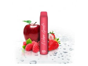 Elektronická cigareta: IVG Bar Plus Disposable Pod (Strawberry Raspberry Pink Apple)