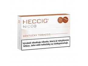 Hecigg Nicco - Kentucky Tobacco (Tabák Kentucky), produktový obrázek.