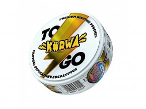 Kurwa To Go - nikotinové sáčky - Menthol Peppermint Eucalyptus STRONG, produktový obrázek.