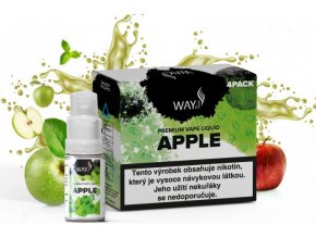 Liquid WAY to Vape 4Pack Apple 4x10ml-3mg