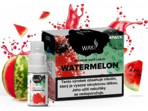 Liquid WAY to Vape 4Pack Watermelon 4x10ml-3mg