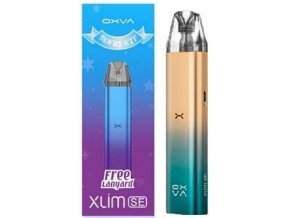 OXVA Xlim Se Bonus Pod elektronická cigareta 900mAh Green Gold