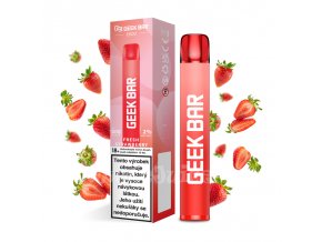 Elektronická cigareta: GEEK BAR E600 Disposable Pod (Fresh Strawberry)