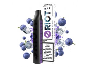 Elektronická cigareta: Riot Bar Disposable Pod 10mg (Grape Ice)