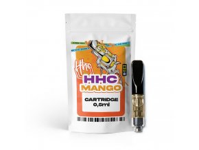 Czech CBD HHC Cartridge - 94% - Mango - 0,5ml, produktový obrázek.
