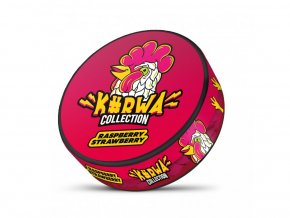 Kurwa Collection - nikotinové sáčky - Raspberry Strawberry, produktový obrázek.