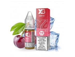 X4 Bar Juice Salt - E-liquid - Cherry ICE (Chladivá třešeň) - 20mg, produktový obrázek.