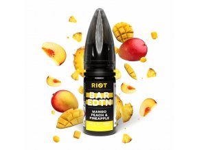 Riot BAR EDTN - Salt e-liquid - Mango Peach Pineapple - 10ml - 10mg, produktový obrázek.