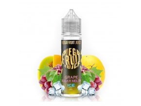 Megafruit Juice - S&V - Grape Sugar Melon ICE (Svěží hroznové víno s melounem) - 10ml, produktový obrázek.