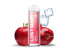 Lost Mary - QM600 - Red Apple ICE - 20mg, produktový obrázek.