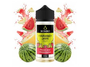 Bombo - Wailani Juice - S&V - Melon and Watermelon (Melounový mix) - 40ml, produktový obrázek.