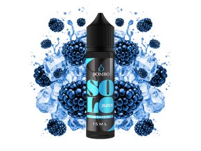 Příchuť Bombo Solo Juice S&V: Blue Razz Ice (Ledová modrá malina) 15ml