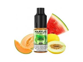 Maryliq Salt Triple Melon (Melounový mix) 10ml intenzita nikotinu 20mg