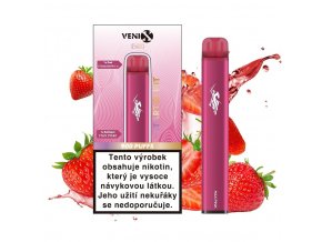 Venix MAX Pink Starter Kit - Pink Strawberry X - 20mg, produktový obrázek.