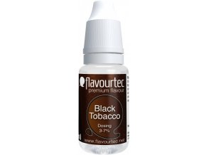 Příchuť Flavourtec Black Tobacco 10ml (Černý tabák)