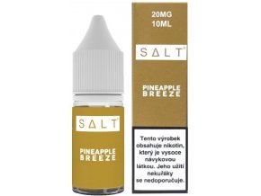 juice sauz salt pineapple breeze 10ml 20mg