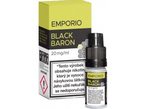 emporio salt black baron 10ml 20mg