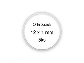 Sada O-kroužků / těsnění 12x1 mm (5ks)