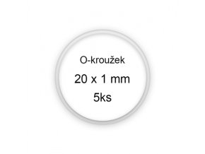 Sada O-kroužků / těsnění 20x1 mm (5ks)