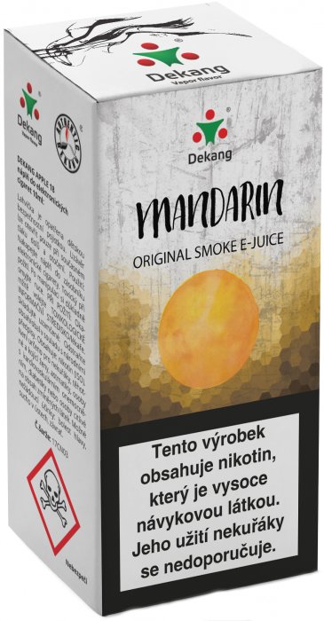 Liquid Dekang Mandarin 10ml - 18mg (mandarinka)