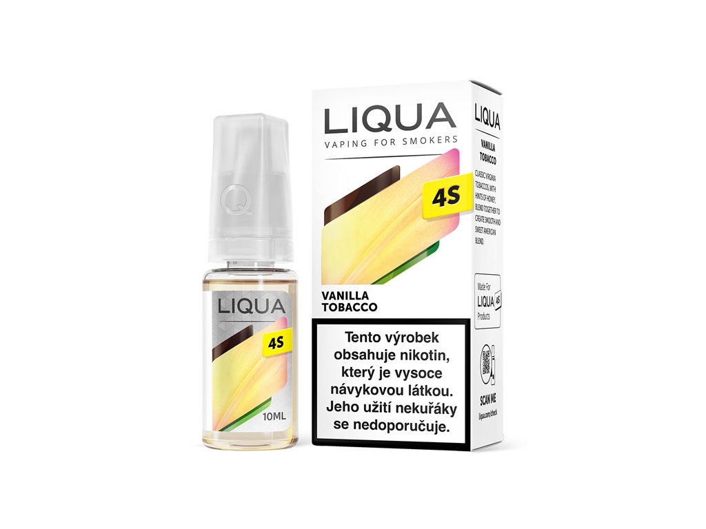 Ritchy Liqua 4S Vanilla Tobacco 10 ml 20 mg