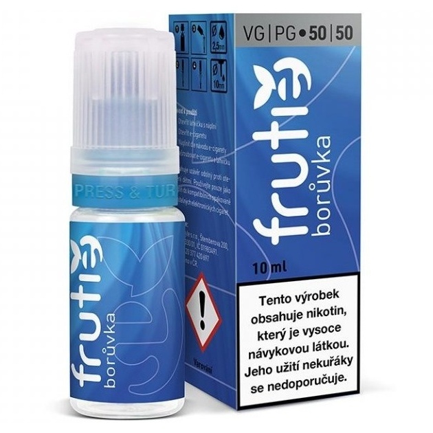 Frutie 50/50 Borůvka 10 ml 0 mg