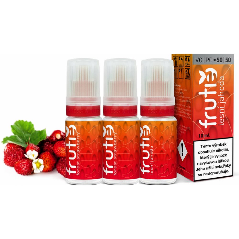 Frutie 50/50 Forest Strawberry 3 x 10 ml 6 mg